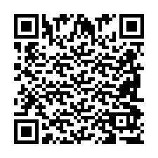 QR-код для номера телефона +2698097737