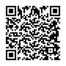 Código QR para número de telefone +2698097823