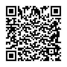 QR-code voor telefoonnummer +2698097835