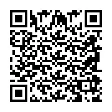 QR Code for Phone number +2698097849