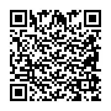 Código QR para número de teléfono +2698097853