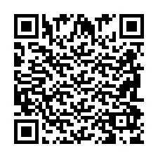 QR kód a telefonszámhoz +2698097865