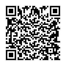 Código QR para número de telefone +2698097878