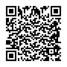 QR Code สำหรับหมายเลขโทรศัพท์ +2698097896