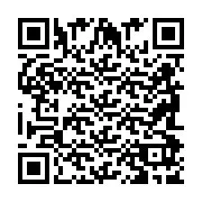 QR-koodi puhelinnumerolle +2698097921