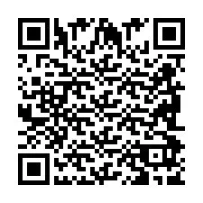 Código QR para número de telefone +2698097922