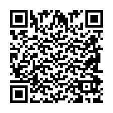 QR-koodi puhelinnumerolle +2698097929