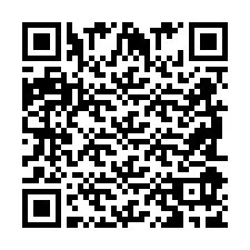 QR код за телефонен номер +2698097989