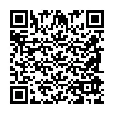 Codice QR per il numero di telefono +2698097999