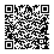 Codice QR per il numero di telefono +2698098017