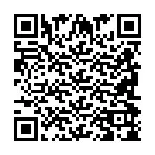 QR-код для номера телефона +2698098027