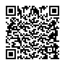 QR Code pour le numéro de téléphone +2698098043