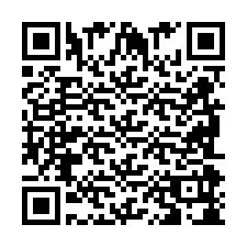 Codice QR per il numero di telefono +2698098046