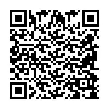 Código QR para número de teléfono +2698098067