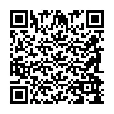 QR код за телефонен номер +2698098071