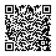 QR-koodi puhelinnumerolle +2698098079