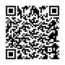 Código QR para número de teléfono +2698098083