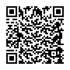 QR kód a telefonszámhoz +2698098089