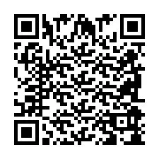 QR-koodi puhelinnumerolle +2698098093