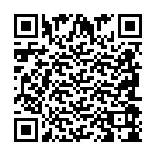 QR Code for Phone number +2698098098
