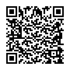 QR-code voor telefoonnummer +2698098106