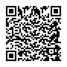 QR код за телефонен номер +2698098109