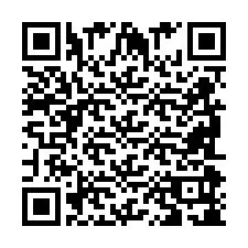 Código QR para número de teléfono +2698098117