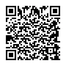 QR Code สำหรับหมายเลขโทรศัพท์ +2698098118