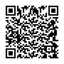 Código QR para número de telefone +2698098120