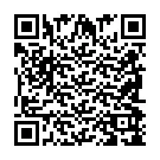 QR-code voor telefoonnummer +2698098139