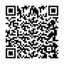 QR-код для номера телефона +2698098141