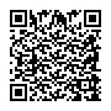 QR-код для номера телефона +2698098148