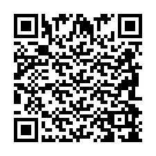 Codice QR per il numero di telefono +2698098160