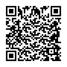 Código QR para número de telefone +2698098167