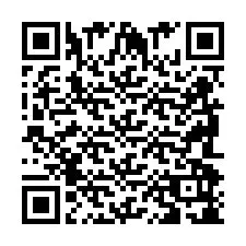 QR-code voor telefoonnummer +2698098170