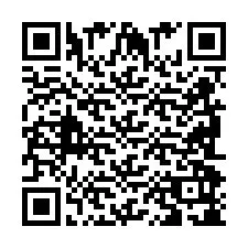 QR код за телефонен номер +2698098176