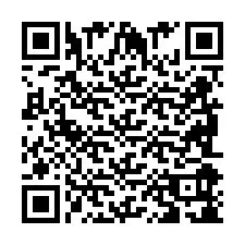 QR Code pour le numéro de téléphone +2698098182