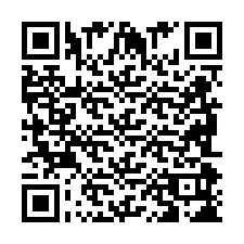 QR код за телефонен номер +2698098212