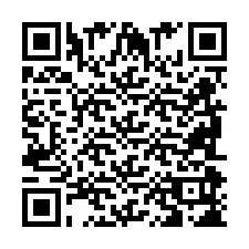 QR-code voor telefoonnummer +2698098213