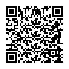 QR-code voor telefoonnummer +2698098215