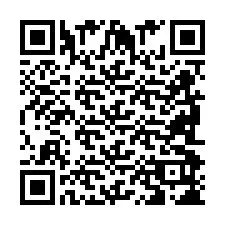 QR-koodi puhelinnumerolle +2698098233