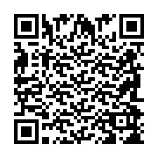 QR-код для номера телефона +2698098261