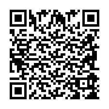 QR код за телефонен номер +2698098282