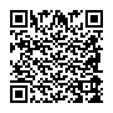 QR Code สำหรับหมายเลขโทรศัพท์ +2698098286