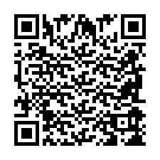 QR-koodi puhelinnumerolle +2698098287