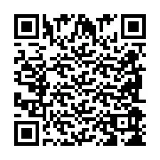 Codice QR per il numero di telefono +2698098296