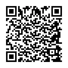 Codice QR per il numero di telefono +2698098307