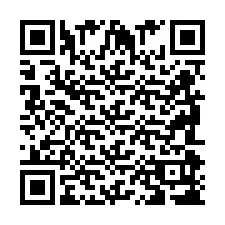 QR код за телефонен номер +2698098310