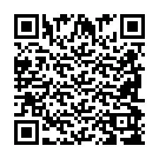 Código QR para número de teléfono +2698098327