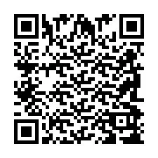 QR-koodi puhelinnumerolle +2698098331